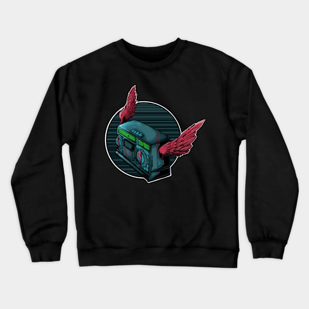 The Radio Crewneck Sweatshirt by narutomo